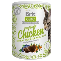 Brit Care Cat Snack Superfruits Chicken 100g + Množstevná zľava