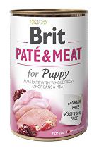 Brit Dog Cons Paté & Meat Puppy 400g + Množstevná zľava