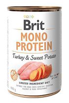 Brit Dog Konz Mono Protein Turkey & Sweet Potato 400g + Množstevná zľava