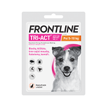 Frontline Tri-act Spot-on S (5-10 kg) 1 pipeta