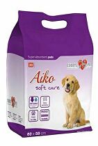 Absorpčná podložka pre psov Aiko Soft Care 60x58cm 30ks