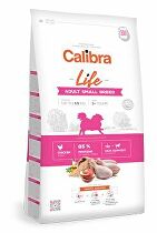 Calibra Dog Life Adult Small Breed Chicken 6kg + malé balení zadarmo