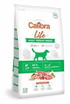 Calibra Dog Life Adult Medium Breed Lamb 12kg + malé balení zadarmo