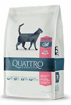 QUATTRO Cat Dry Premium pre všetky plemená Sterilné. Hydina 1