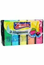 Spontex Hubka na riad 5 MegaMax PU 5ks