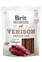 Proteínová tyčinka Brit Jerky Venison 200g + Množstevná zľava