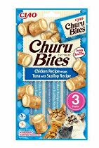 Churu Cat Bites kuracie wrapy a pyré z tuniaka 3x10g + Množstevná zľava