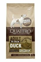 QUATTRO Dog Dry SB Adult Duck 1