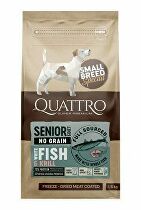 QUATTRO Dog Dry SB Senior/Diet Fish & Grill 1