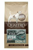 QUATTRO Dog Dry SB Senior/Diet Fish & Grill 7kg