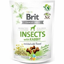 Brit Care Dog Crunchy Crack. Insec. Rabbit Fennel 200g