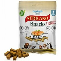 Serrano Snack pre psov - kuracie mäso 100g + Množstevná zľava