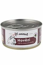 Všetky zvieratá CAT mleté hovädzie mäso 100g