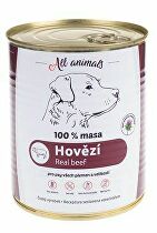 All Animals DOG mleté hovädzie mäso 800g + Množstevná zľava