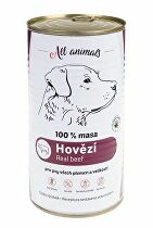 All Animals DOG mleté hovädzie mäso 1200g