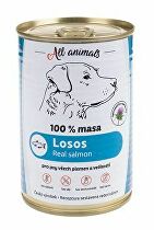 All Animals DOG losos mletý 400g