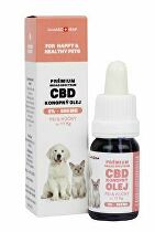 CBD olej pre malé psy a mačky 5%