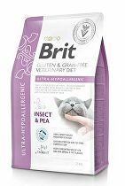 Brit VD Cat GF Ultra-hypoalergénny 2kg + darček myška so šantou