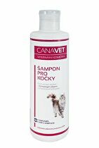 Šampón pre mačky CANAVET s antiparazitnou prísadou 250ml