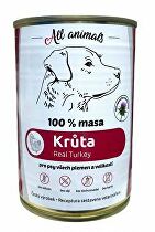 All Animals DOG Mleté morčacie mäso 400g + Množstevná zľava