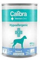 Calibra VD Dog  konz. Hypoallergen. Insect&Salmon 400g + Množstevná zľava