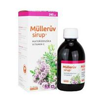 Sirup Mateřídouškový a vit. C 245ml Dr. Muller